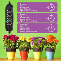 Luz de cultivo para plantas de espectro completo de 40 W, 2 Tiras