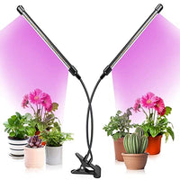 Luz de cultivo para plantas de espectro completo de 40 W, 2 Tiras