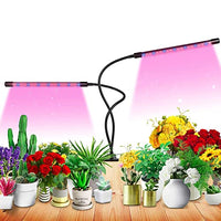 Luz de cultivo para plantas de espectro completo de 40 W, 2 Tiras